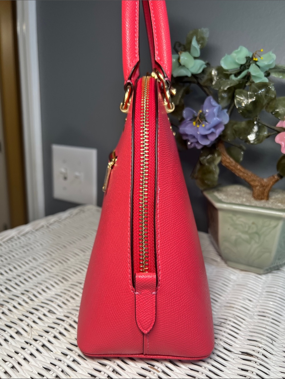 Coach Large Katy Dome Satchel - Picture 10 of 17